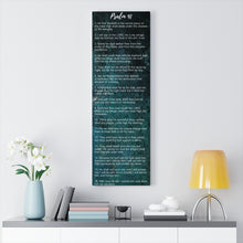 Load image into Gallery viewer, Psalm 91 Canvas Gallery Wraps