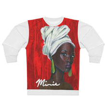 Load image into Gallery viewer, Red andcWhite AOP Unisex Sweatshirt