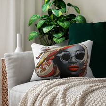 Load image into Gallery viewer, Diva Spun Polyester Lumbar Pillow
