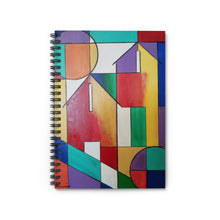 Load image into Gallery viewer, Abstract House Notebook