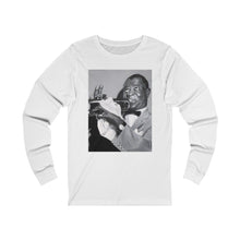 Load image into Gallery viewer, Louie Arstrong  Unisex Jersey Long Sleeve Tee