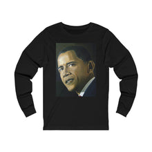 Load image into Gallery viewer, Obama Unisex Jersey Long Sleeve Tee
