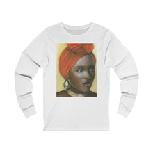 Load image into Gallery viewer, Orange. Beauty Unisex Jersey Long Sleeve Tee
