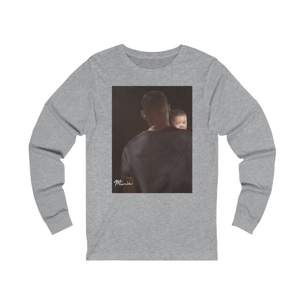 Daddy Protector  Unisex Jersey Long Sleeve Tee