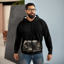 Load image into Gallery viewer, Marvin AOP Unisex Zip Hoodie
