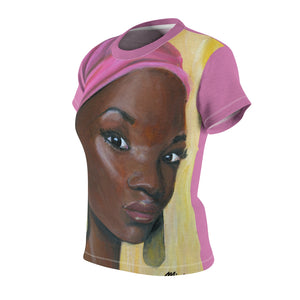 Pink Beauty Women's AOP Cut & Sew Tee