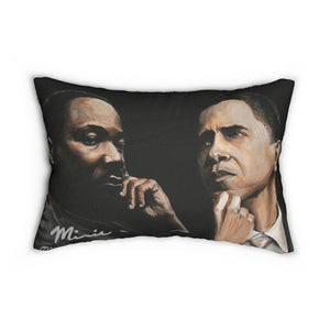 Louie Armstrong Spun Polyester Lumbar Pillow