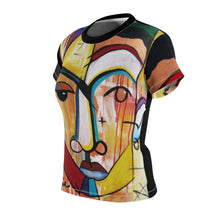 Load image into Gallery viewer, He&#39;s the Man Women&#39;s AOP Cut &amp; Sew Tee
