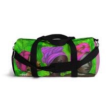 Load image into Gallery viewer, Pink  and Green Sisterhood Duffel Bag
