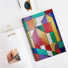 Load image into Gallery viewer, Abstract House Notebook
