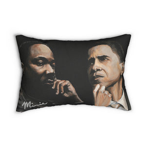 Louie Armstrong Spun Polyester Lumbar Pillow