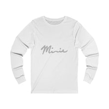 Load image into Gallery viewer, Minnie  Logo Unisex Jersey Long Sleeve Tee

