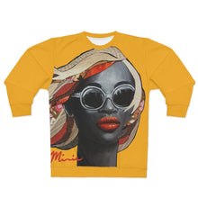 Load image into Gallery viewer, Diva yellow AOP Unisex Sweatshirt
