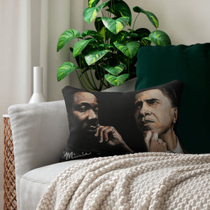 Louie Armstrong Spun Polyester Lumbar Pillow