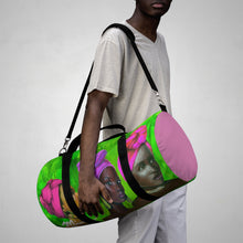 Load image into Gallery viewer, Pink  and Green Sisterhood Duffel Bag
